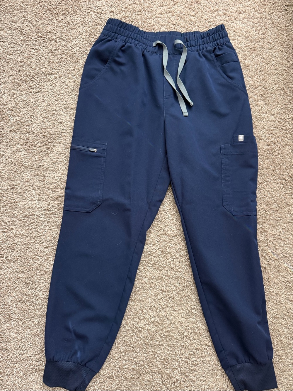 Women's Navy Jogger Pants - Comfortable Everyday Wear